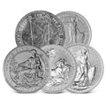 1 oz British Silver Britannia Coin (Random Year)