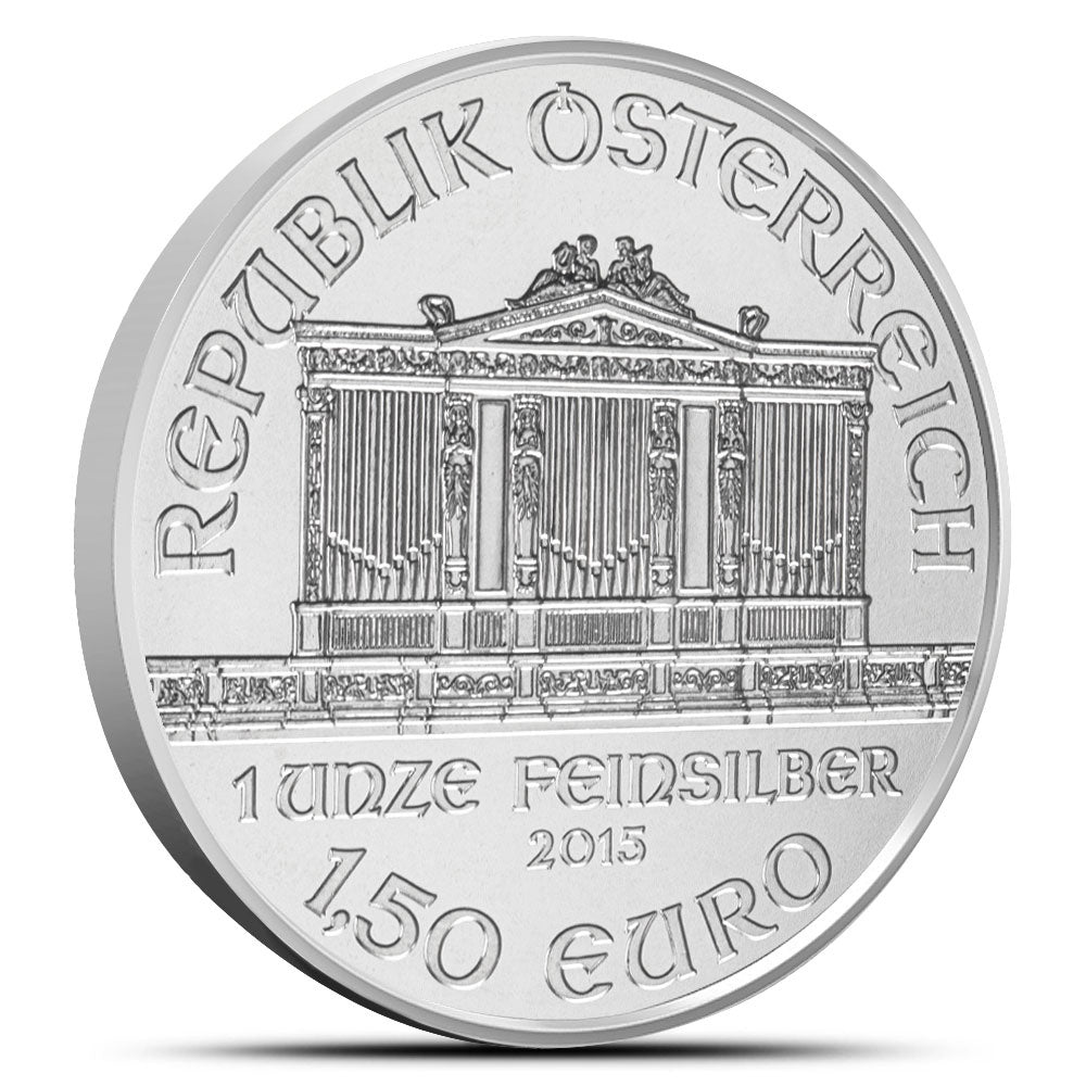 1 oz Austrian Silver Philharmonic Coin (Random Year)