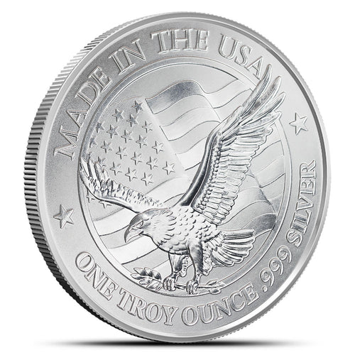 1 oz Gulf of America Commemorative Silver Round (New, Eagle Reverse)