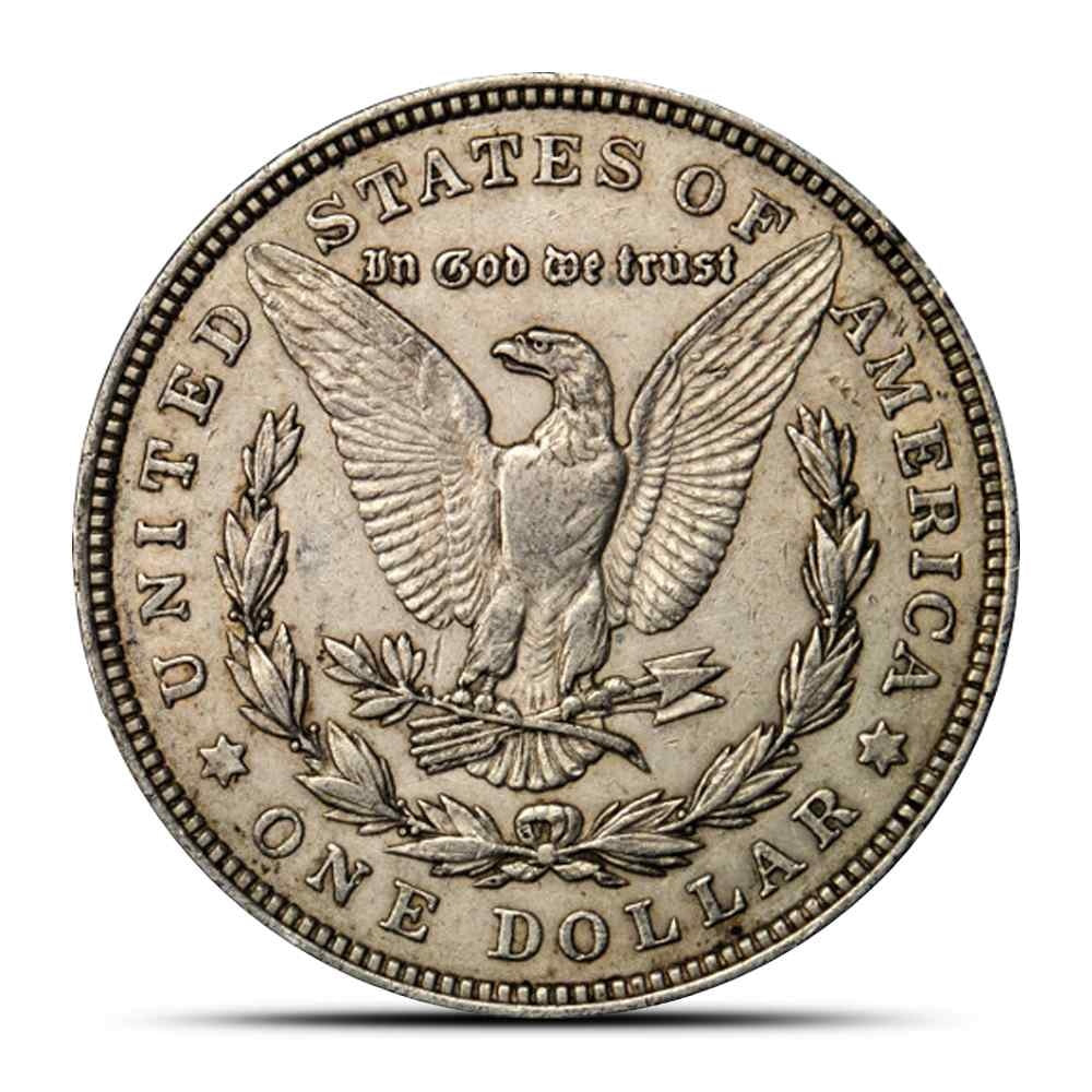 Morgan Silver Dollar Coin (1921, VG+)