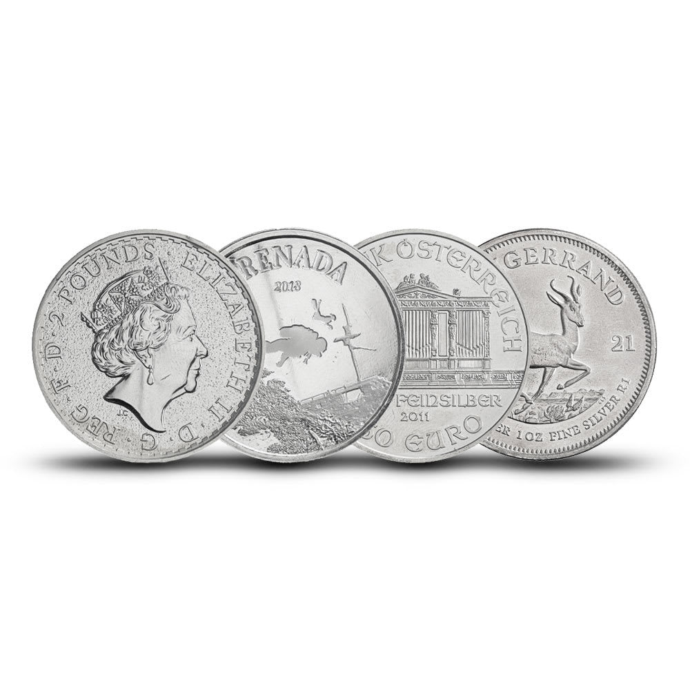 1 oz Silver Coin (Varied Condition, Any Mint)
