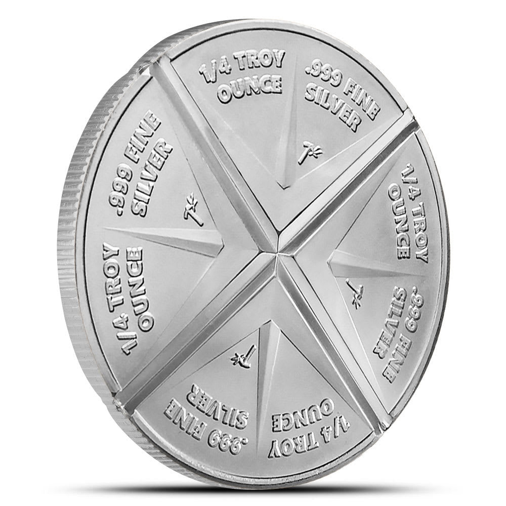 1 oz SilverTowne Divisible Silver Round (New)