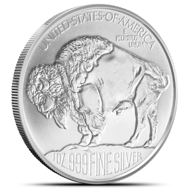 1 oz SilverTowne Buffalo Silver Round (New)